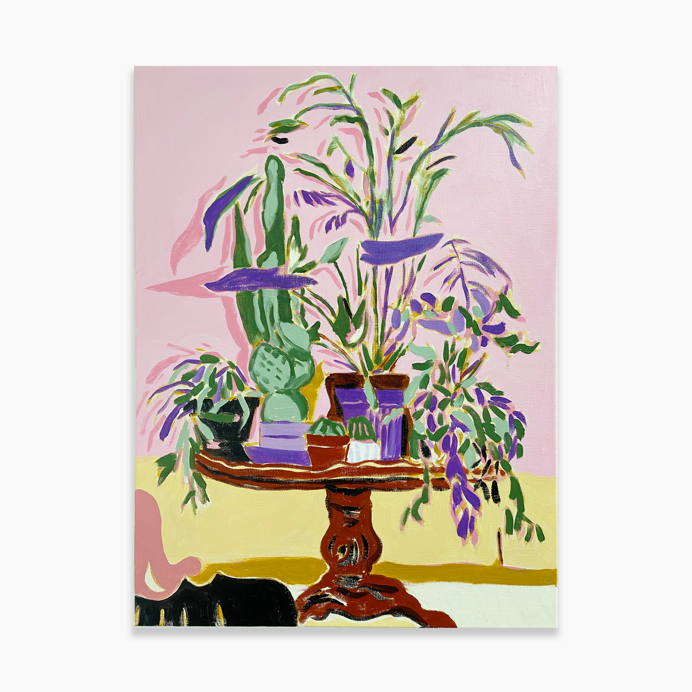 Batman, Mickey, And A Plant, 2021