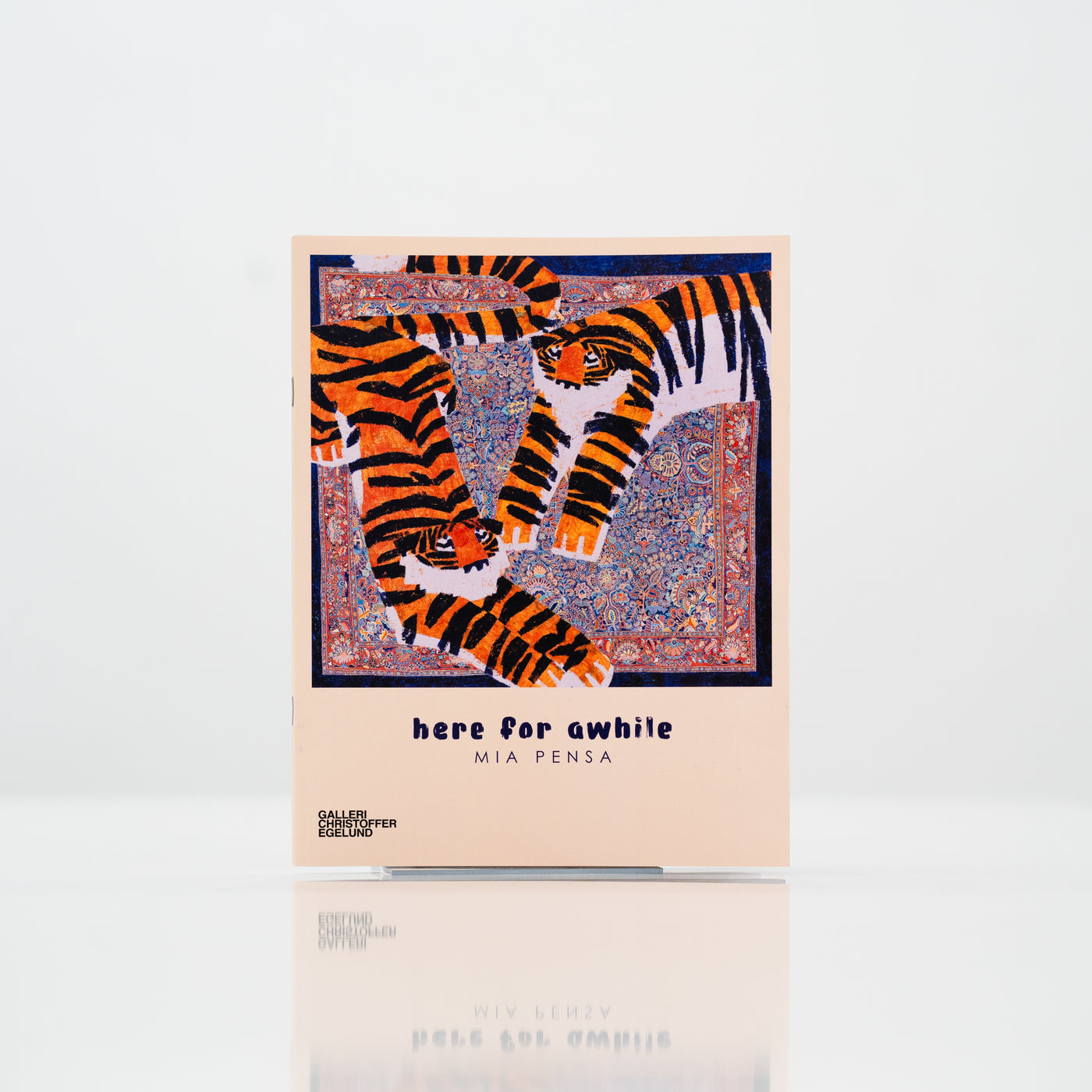 Mia Pensa 'here for awhile' exhibition catalogue