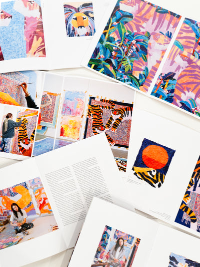 Mia Pensa 'here for awhile' exhibition catalogue