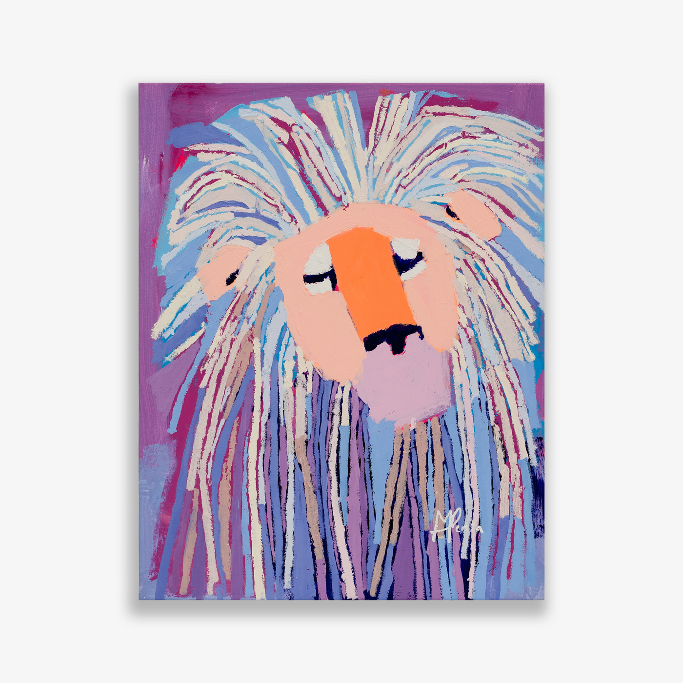 king's blue lion II, 2024
