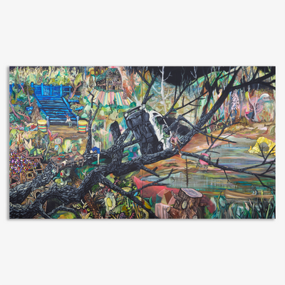 Memories of my garden / Lake side, 2011