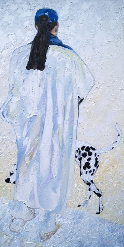 Woman and a Dog, 2024