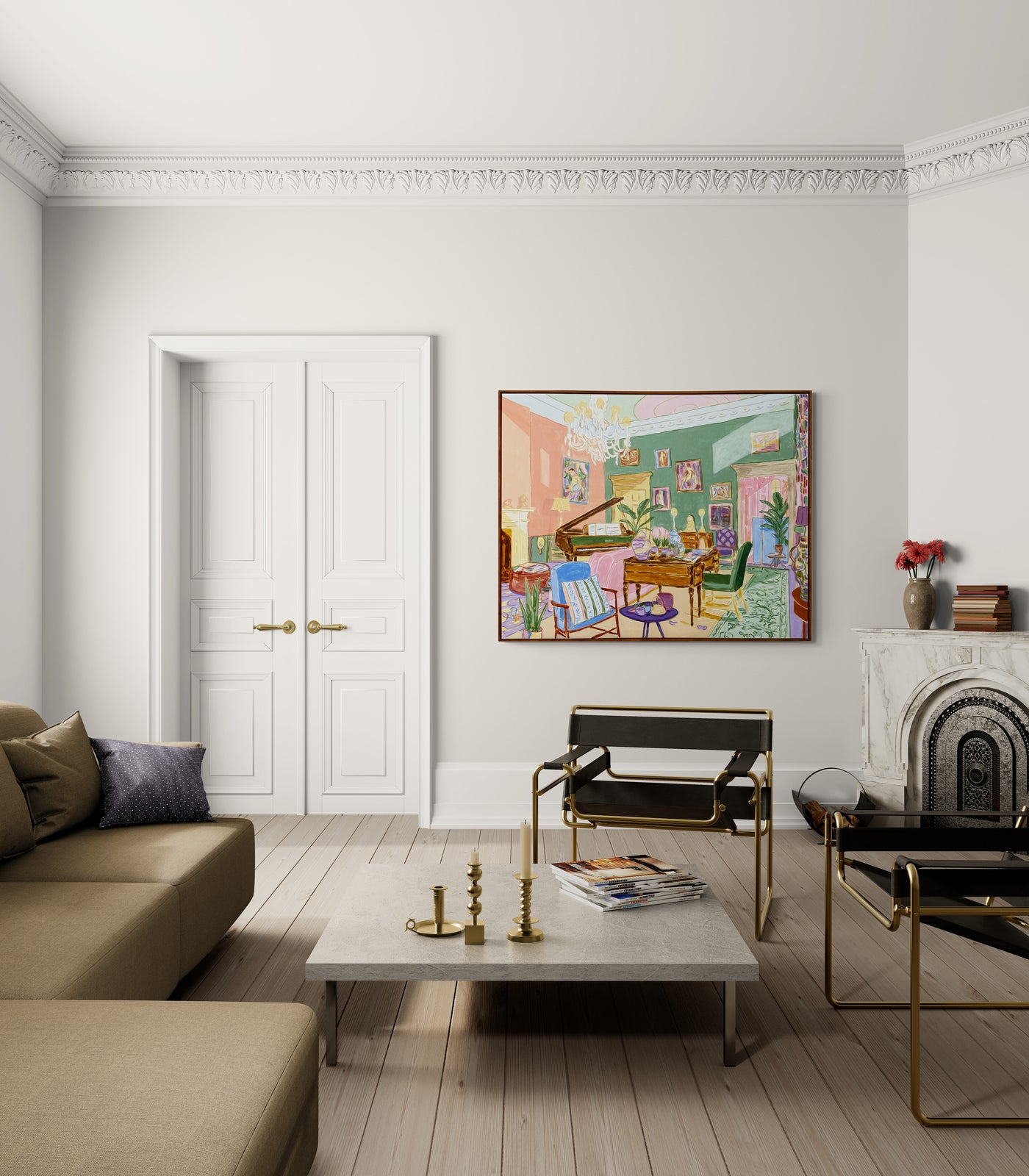 Sunlight in a living room, 2025