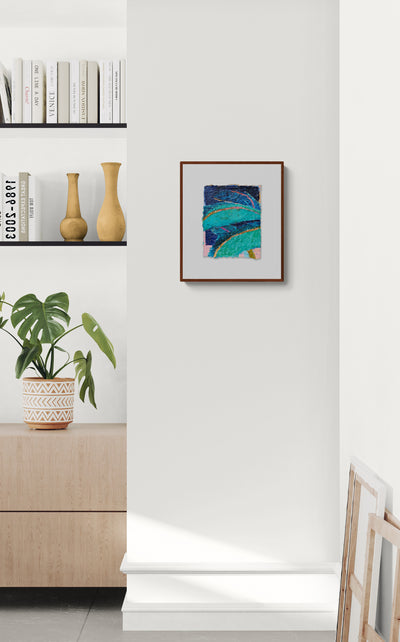 alpinia fronds (closeup), 2025