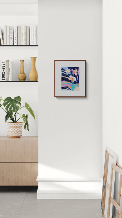 auratum lilies (closeup), 2025