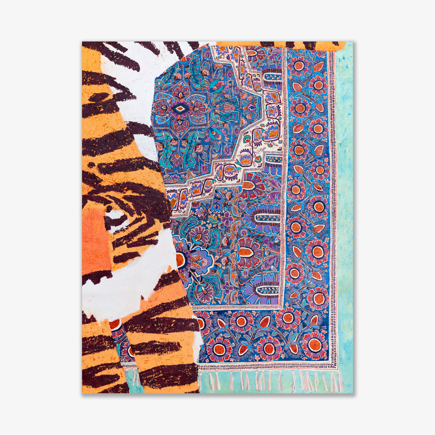 sarouk textile tiger, 2025