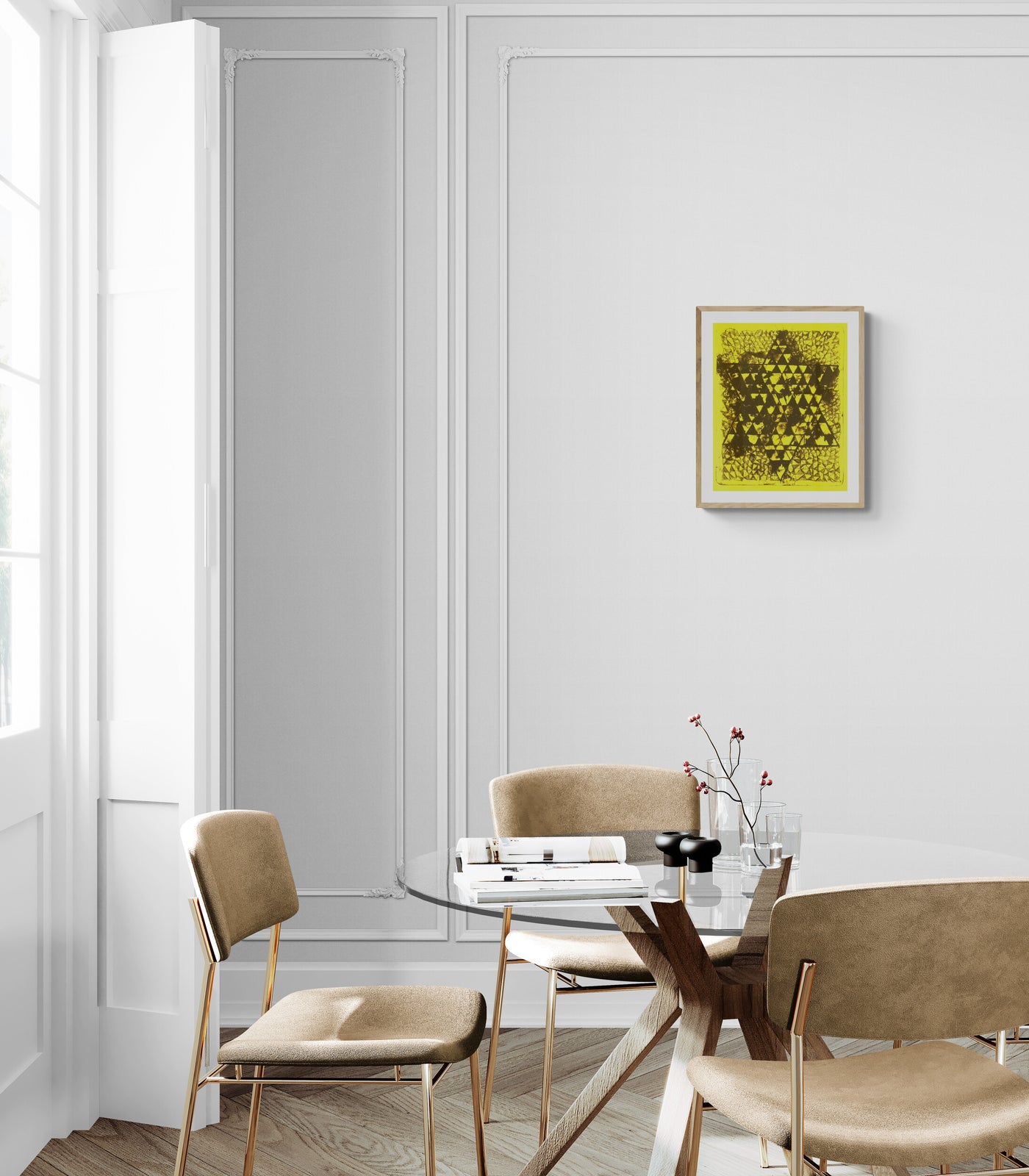 Uden titel (Yellow II)