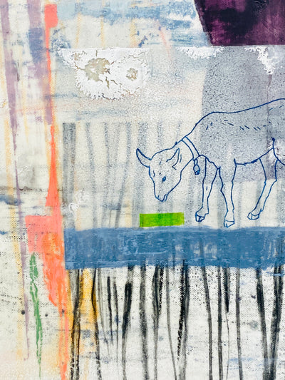 Capra blu (Blue Goat), 2021