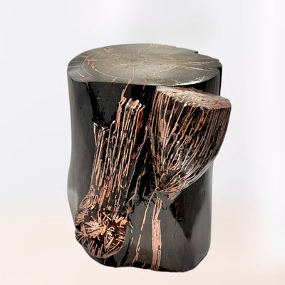 1000 yr. old Bog oak with copper, 2022